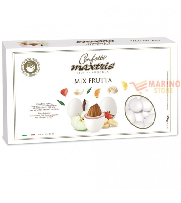 Immagine 0 di Confetti Bianchi Ciocomandorla Maxtris Gusto Frutta