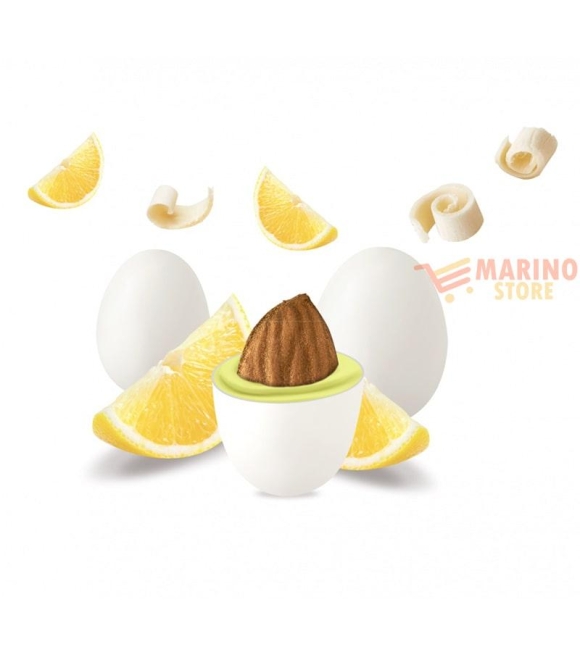 Immagine 1 di Confetti Bianchi Ciocomandorla Maxtris Gusto Limone