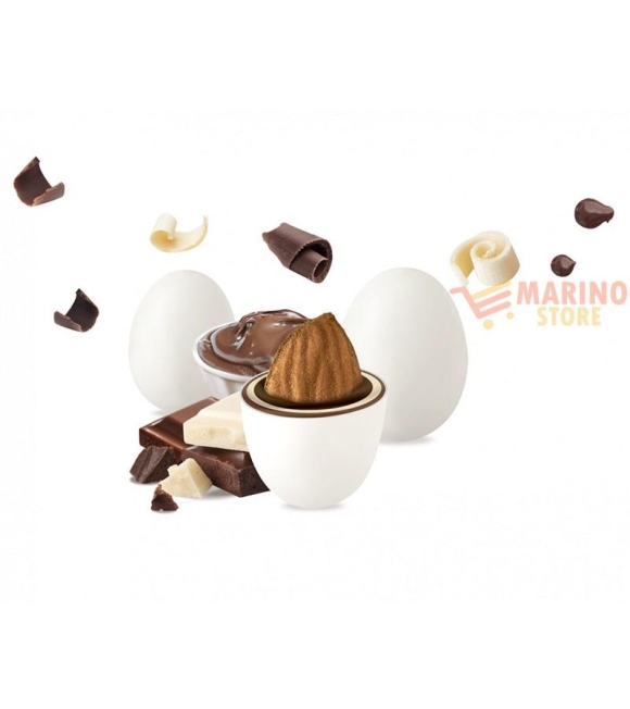 Immagine 1 di Confetti Bianchi Ciocomandorla Maxtris Gusto Mix Choco
