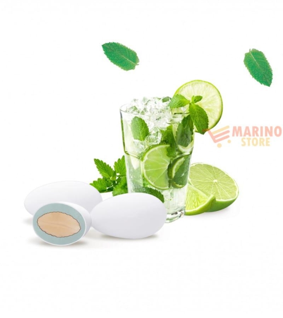 Immagine 1 di Confetti Bianchi Ciocomandorla Maxtris Gusto Mojito