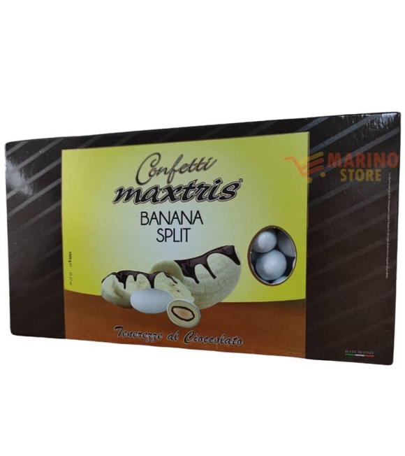 Immagine 3 di Confetti Bianchi Ciocomandorla Maxtris Gusto Banana Split