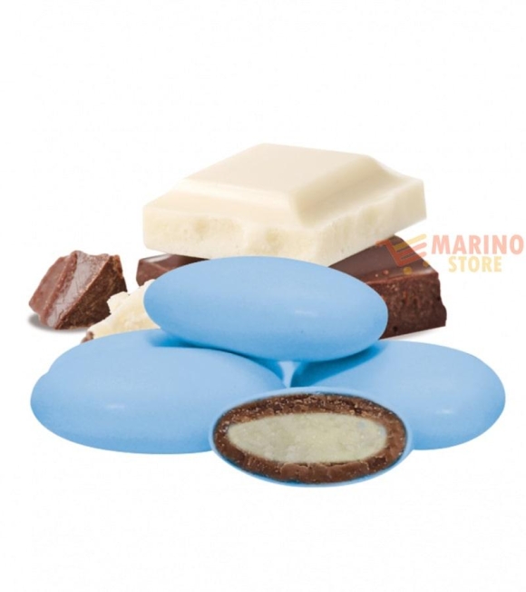 Immagine 1 di Confetti Celesti al Cioccolato Two Milk Gusto Classico Maxtris