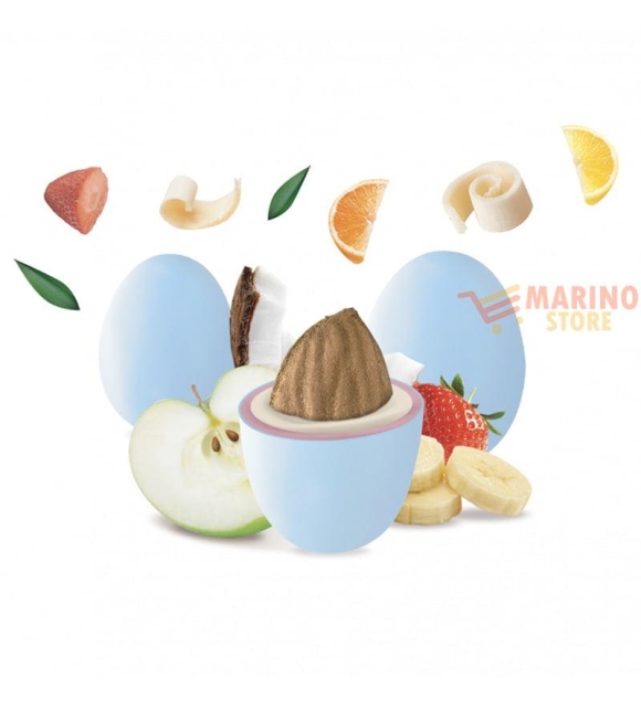 Immagine 1 di Confetti Ciocomandorla Celeste Maxtris Gusto Frutta