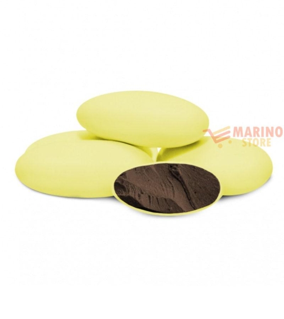 Immagine 1 di Confetti Gialli al Cioccolato Fondente Choco Nuance Maxtris