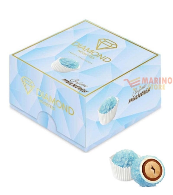 Immagine 0 di Confetti Les Noisettes Diamond Celeste Incartati Singolarmente Da 500 grammi