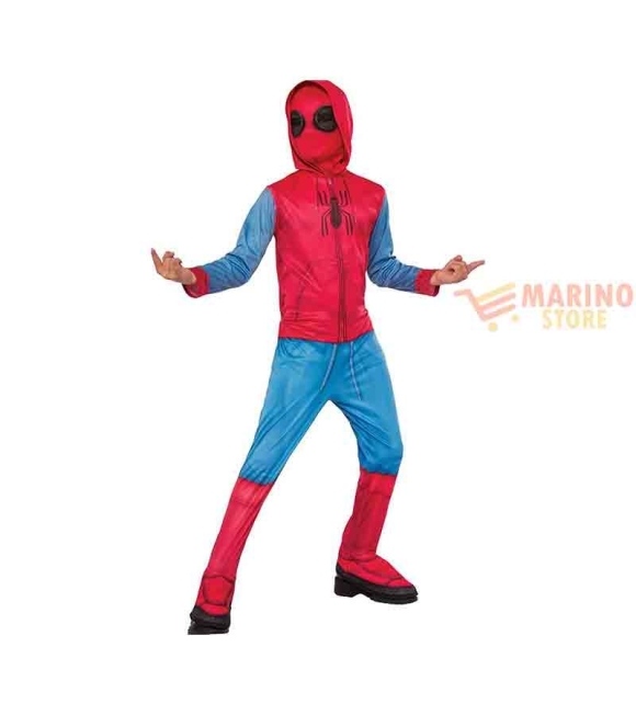 Immagine 0 di Costume carnevale bimbo spiderman 8-10 anni