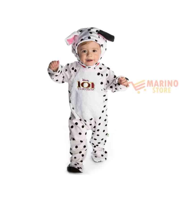 Costume carnevale neonato dalmatian romper 3-6 mesi - Neonato - Bigiemme SRL