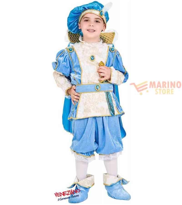 Immagine 0 di Costume carnevale principe azzurro 5 anni