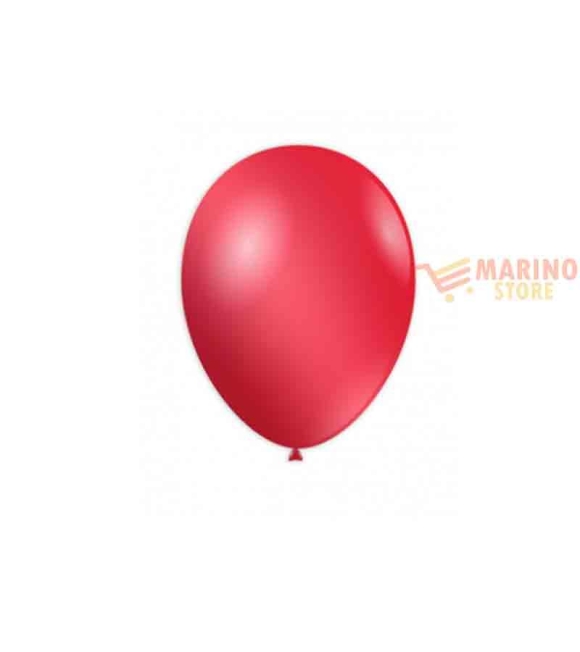 Immagine 0 di Palloncini lattice tondo rosso perlato cm 30 x 12 100 pz