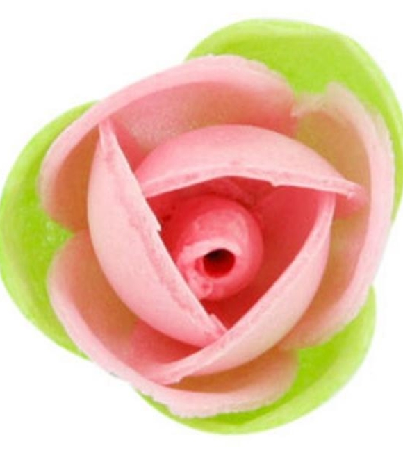 Immagine 2 di Rose rosa con foglie pz 180