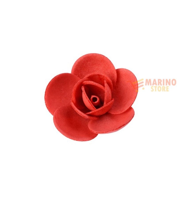Immagine 0 di Rose rosso D 3,3 cm 3 pz non commestibile