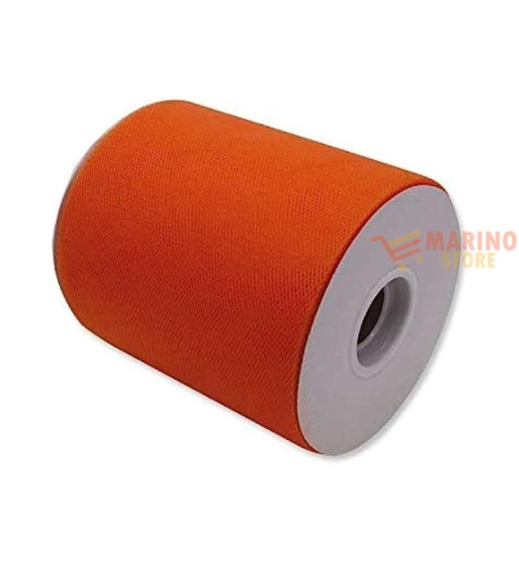 Immagine 0 di Rotolo Tulle Colore Arancio 100 x 12,5 m