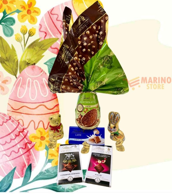 Immagine 0 di Confezione Pasquale box cioccolato: Uovo, Orsetto, Coniglietti e Tavolette