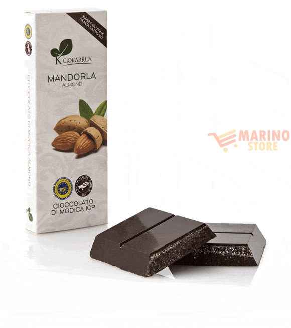 Immagine 0 di Tavoletta cioccolata di modica mandorla g.100