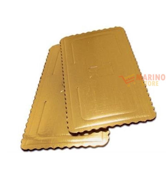 Immagine 0 di Vassoio Oro Patinato Rettangolare 17x30 cm 1 Pezzo