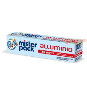Alluminio metri 150 x 33 cm mister pack