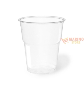 Bicchieri Trasparenti in Plastica da 250 ml 50 pezzi