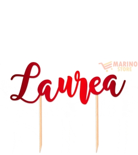 Cake topper Laurea 20x14 cm - 1 pz