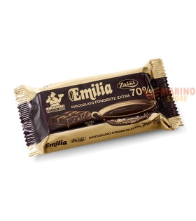 Cioccolato emilia fondente 70% extra g.400