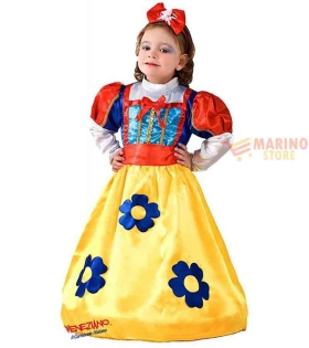 Costume carnevale principessa dei boschi baby 4 anni