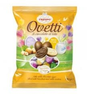 Ovetti crispo faraona crema nocciola e cereali busta gr.130