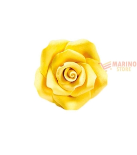 Rose gialle D.3,3 cm 3 pz non commestibile