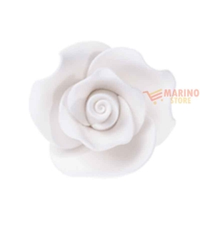 Rose mini bianca D 3 waffer pz 12