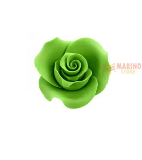 Rose verdi D 3,3 cm 3 pz non commestibile
