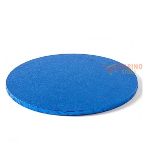 Sottotorta Cartone Blu Tondo 35X1,2 cm